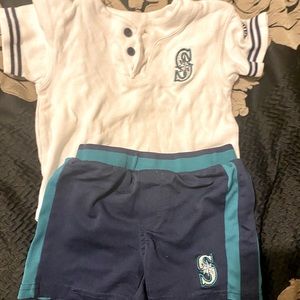 Seattle Mariners Baby Boy baseball set